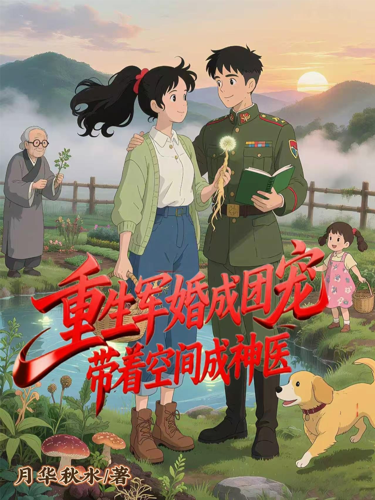 重生军婚成团宠带着空间成神医